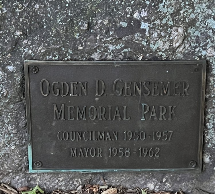 Ogden Gensemer memorial Park (Summit,&nbspNJ)